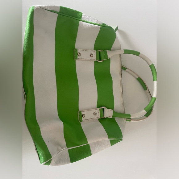Kate Spade Green and White Handbag - Picture 2 of 8